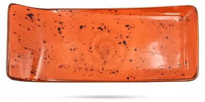 Obrázok produktu pre Fine Dine Dahlia Tanier servírovací 21,5 x 9 cm pomarančový