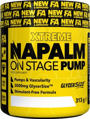 Obrázek produktu pro FA Nutrition | NAPALM On Stage Pump | Pedtrninkov formule bez stimulant Mango s citronem