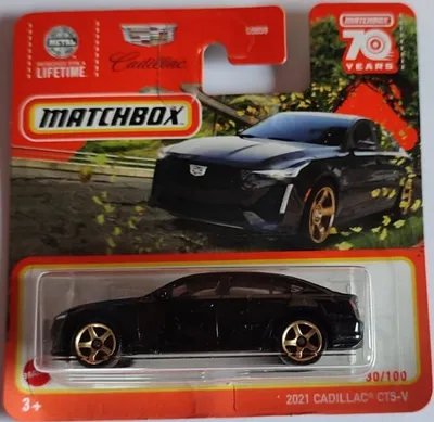 Zdjęcie produktu dla Matchbox 2021 Cadillac CT5-V 30/100 Series 2023 czarny