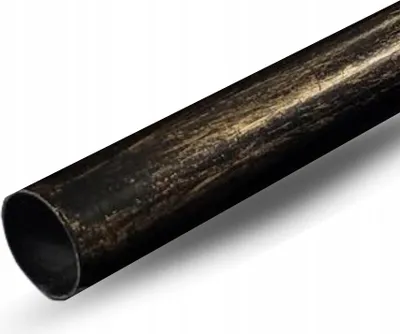 Produktbild von Rohr - Stahlrohr - 120 cm - ⌀ 25 mm - Dunkles Gold - Pulverbeschichtet - Treppengeländer - Füllung der Balustrade