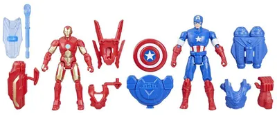 Produktbild von Hasbro Avengers Iron Man Actionfigur Spielset - 10 cm - Mit Jet