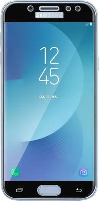 Produktbild von iMak, Kratzfeste Displayschutzfolie aus Glas (9H) für Samsung Galaxy J5 2017, Schwarz