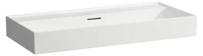 Image de LAUFEN Kartell lavabo à encastrer, sans trou pour robinet, avec trop-plein, 1000x460mm, H8103377571091