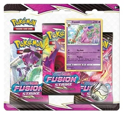 Image de Pokémon Fusion Strike : Espeon, lot de 3 blisters