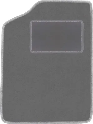 Immagine prodotto di Tappetino conducente in velluto grafite compatibile con Renault 5 II (1986-1993, hatchback) – con fissaggi – su misura