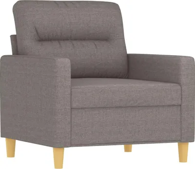 Produktbild von vidaXL Sofasessel Taupe 60 cm Stoff