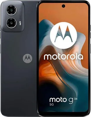 Produktbild von Motorola Moto G34 5G charcoal black 128+4GB