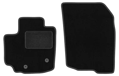 Immagine prodotto di Tappetini anteriori in moquette per Suzuki S-Cross Hybrid 2020- (SUV) – 2 pezzi, neri, su misura – Wielganizator LUX
