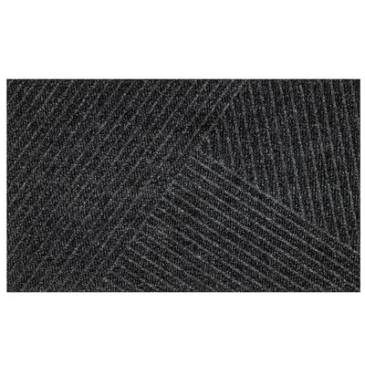 Produktbild von wash+dry Schmutzfangmatte Dune Stripes Dark Grey - 60 x 90 cm