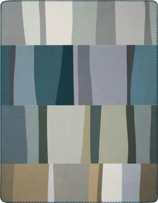 Produktbild von Biederlack Wohndecke mit Zierstich Verdant Vibes   Größe 150 x 200