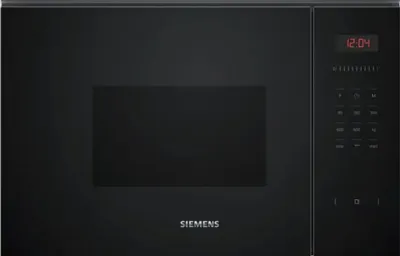 Immagine prodotto di Forno a microonde da incasso 20l 800w nero Siemens BE523LMB1