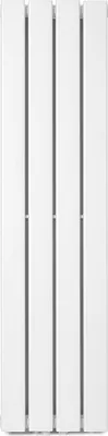 Produktbild von Blumfeldt Badheizkörper, Design Heizkörper Flach, Sparsamer Flachheizkörper Vertikal, Wand-Röhrenheizungen, 380 W Vertikal Heizkörper mit Thermostat, Wandheizkörper für Badezimmer & Wohnzimmer