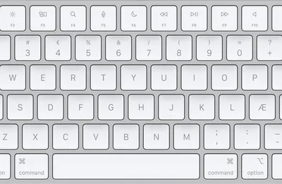 Immagine prodotto di Apple Magic tastiera Universale USB + Bluetooth QWERTY Danese Bianco
