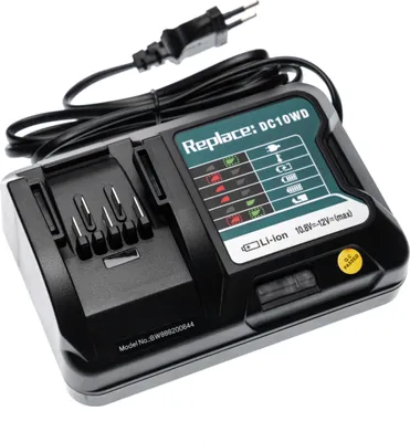 Produktbild von vhbw Ladegerät kompatibel mit Makita HR140DSMJ, HR140DSME, HR140DSAE1, HR140DSAE, HR140, HR140DSA, HR140DS, HR140D Werkzeug Li-Ion-Akkus, 40 W, 10,8 V