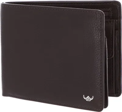 Produktbild von Golden Head Geldbörse Capri RFID Protect Billfold Coin Wallet Darkbrown dunkelbraun