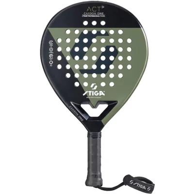Produktbild von ACT Padelschläger Schwarz Grün