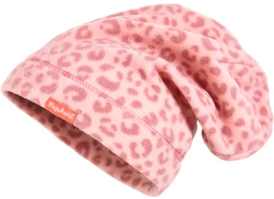 Productafbeelding van Playshoes Uni fleece muts voor kinderen, wintermuts, beanie met leontop, 53 cm