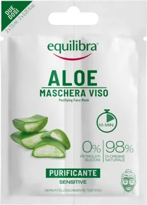 Produktbild von Equilibra Mask Face Aloe Purif 2x 7,5ml