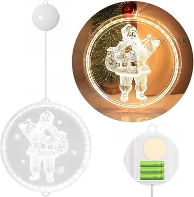 Zdjęcie produktu dla Dekoracja Świąteczna LED Mikołaj CD003