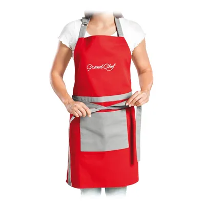 Productafbeelding van GrandCHEF keukenschort, rood
