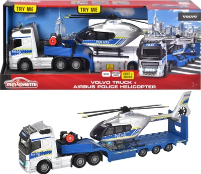 Immagine prodotto di Simba Dickie FH-16 Police Truck + Helicopter 213716000