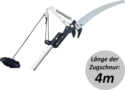 Produktbild von FenWi Raupenschere / Astschere mit 4m Zugschnur als Zubehör zu Alu-Teleskopstangen