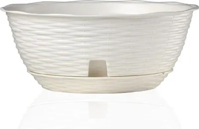 Produktbild von BAMA PAGLIA Blumentopf, weiß Menge: 1 Stück, Maße: 40 cm