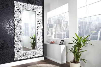 Produktbild von Casa Padrino  Barock Wandspiegel Antik Silber  - Limited Edition