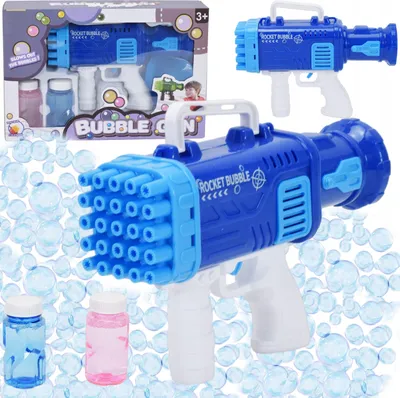 Produktbild von Lolex | Seifenblasenpistole - Automatische Maschine - Riesige Blasenmenge - Kinder Spielzeug - Mit Seifenflüssigkeit