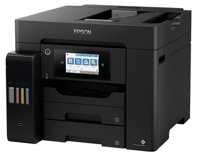 Zdjęcie produktu dla Epson EcoTank ET-5850, Atramentowa, Drukowanie w kolorze, 4800 x 1200 DPI, A4, Bezpośrednie drukowanie, Czarny