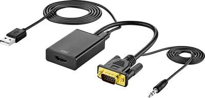 Obrázok produktu pre Profesionálny AV adaptér SpeaKa [VGA, Jack