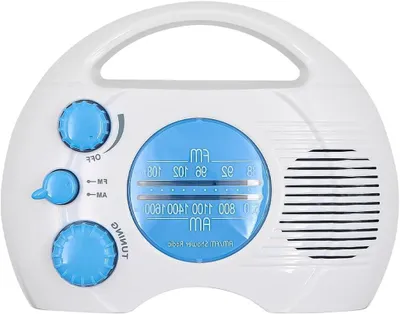 Productafbeelding van Draagbare Waterdichte Doucheradio met AM/FM Ontvangst
