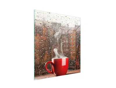 Produktbild von Glasschneidebrett 45x52 Kaffee