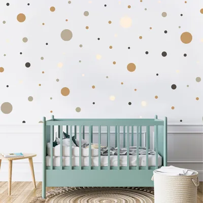 Immagine prodotto di Tatuaggio murale adesivo murale decorazione murale colorata DOTS motivo a puntini adesivo 60x30cm