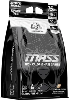 Image de Core Champs by Kai Greene | Mass Gainer | High Calorie Gainer Biscuits avec crème