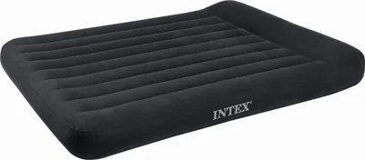 Produktbild von Intex - Luftbett - PillowRest Classic (blau) Luftmatratze Gästebett Reisebett Full 137xx191x23cm