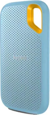 Obrázok produktu pre SanDisk SDSSDE61-2T00-G25B, 2 TB, USB Typ-C, 3.2 Gen 2 (3.1 Gen 2), 1050 MB/s, Ochrana heslom, Modrá