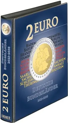 Produktbild von karat Motiv-Ringbinder 2 Euro Deutsche Bundesländer 2023-2038, leer