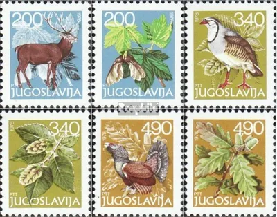 Produktbild von Briefmarken Jugoslawien 1978 Mi 1771-1776 (kompl.Ausg.) postfrisch Neujahr 1979
