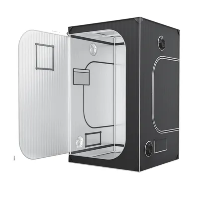 Immagine prodotto di Tenda da coltivazione VEVOR, tessuto 2000D, dimensioni 5x5 piedi, 2000D48x48x80in