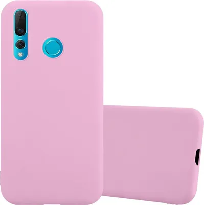 Produktbild von Cadorabo Hülle für Huawei NOVA 4 Schutzhülle in Rosa Handyhülle TPU Silikon Etui Case Cover