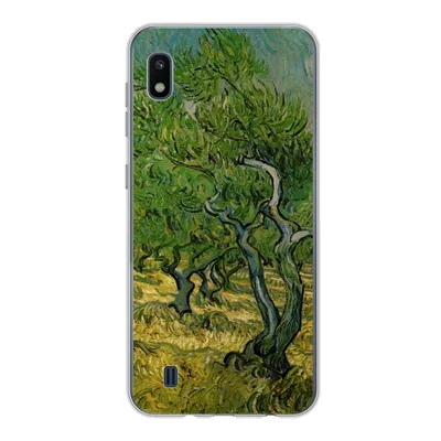 Produktbild von MuchoWow® Handyhülle Schutzhülle Hülle für Samsung Galaxy A10 Olivenhain - Vincent van Gogh Silikon Softcase Handy Hülle - Schutzhülle