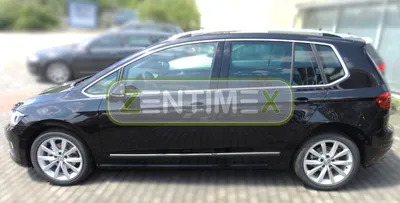 Produktbild von Schutzleisten kompatibel mit VW Volkswagen Golf Sportsvan 2014- Schrägheck Hatchback 5-türer