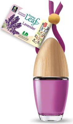 Produktbild von L&D Little Bottle Aroma Leaf Duftflakon Lavendel