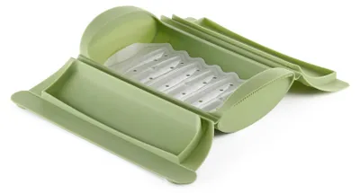 Imagen del producto de Vaporera de silicona verde, para 2 personas - Brabantia International Bv