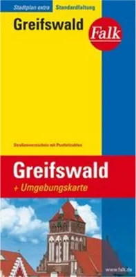 Produktbild von Falk Stadtplan Extra Standardfaltung Greifswald 1:15 000