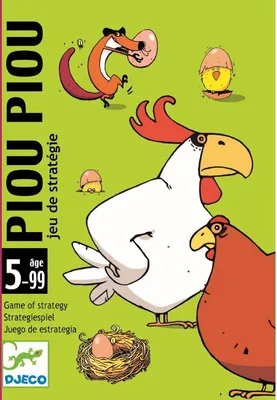 Zdjęcie produktu dla Gra karciana Piou Piou, Djeco