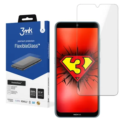 Produktbild von 3mk Display Hybridglas FlexibleGlass für Nokia 7.2 0,3mm 7H