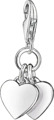 Produktbild von Thomas Sabo Charm-Anhänger "Zwei Herzen" 0836-001-12