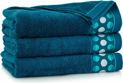 Produktbild von Handtuch - 100% Baumwolle - 450 g/m2 - 70x140 cm - Extra Saugfähig - Dunkelblau - hohe Grammatur - ZEN2